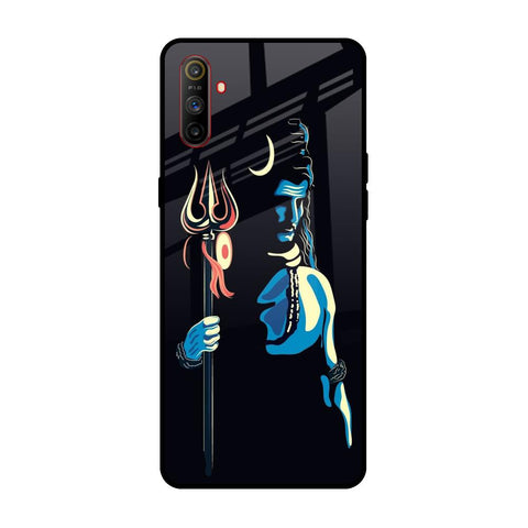 Mahakal Realme C3 Glass Back Cover Online