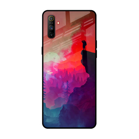 Dream So High Realme C3 Glass Back Cover Online