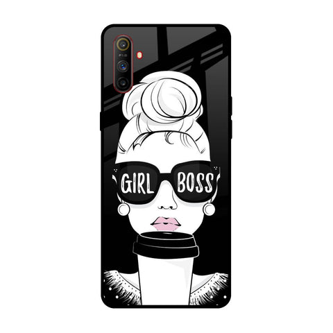 Girl Boss Realme C3 Glass Back Cover Online