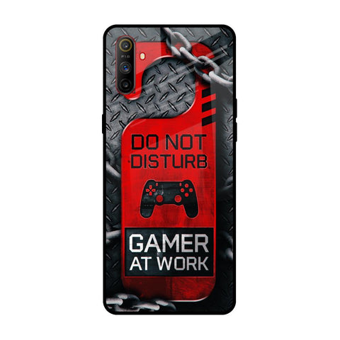 Do No Disturb Realme C3 Glass Back Cover Online