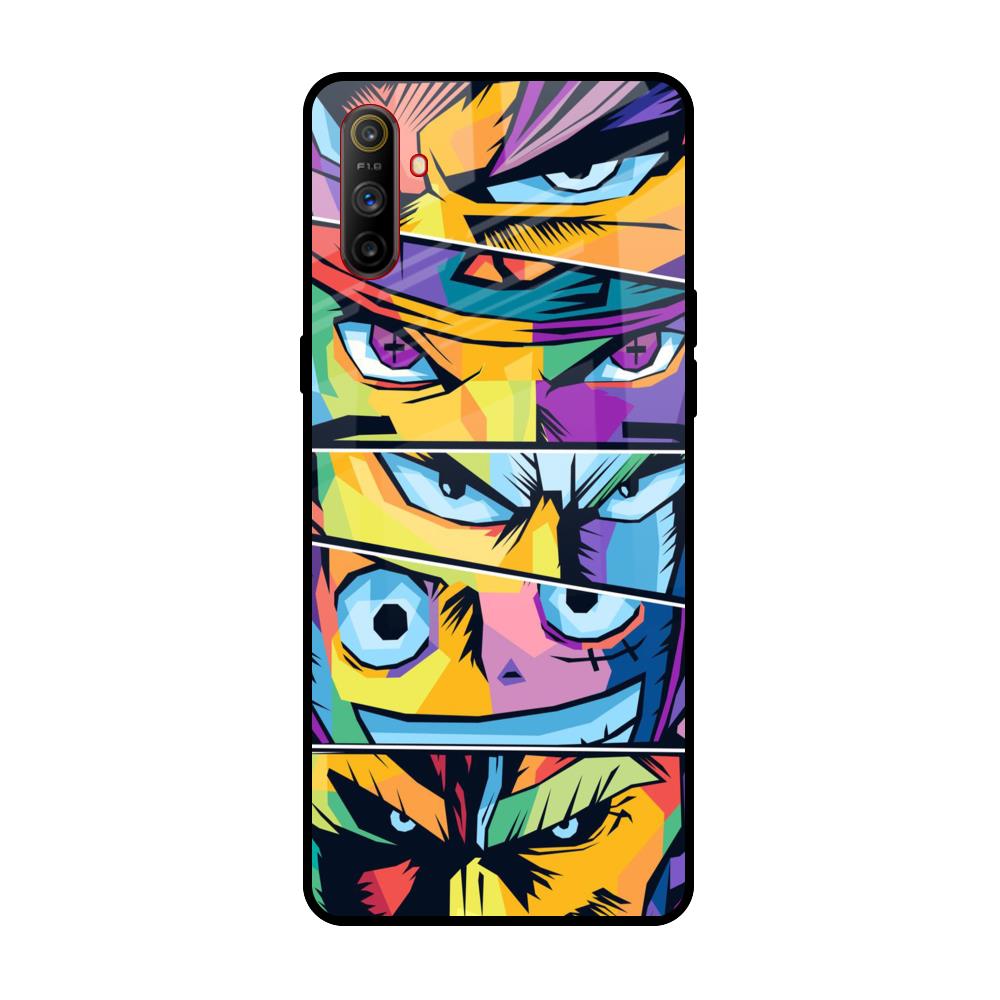 Anime Legends Realme C3 Glass Back Cover Online