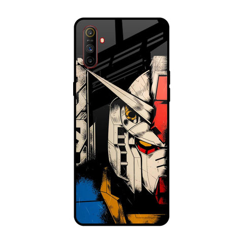 Transformer Art Realme C3 Glass Back Cover Online