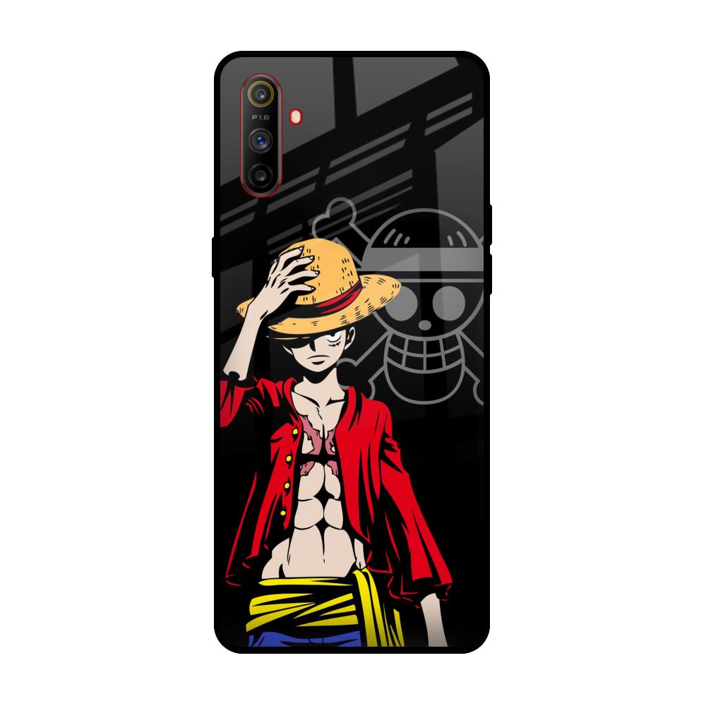 Hat Crew Realme C3 Glass Back Cover Online