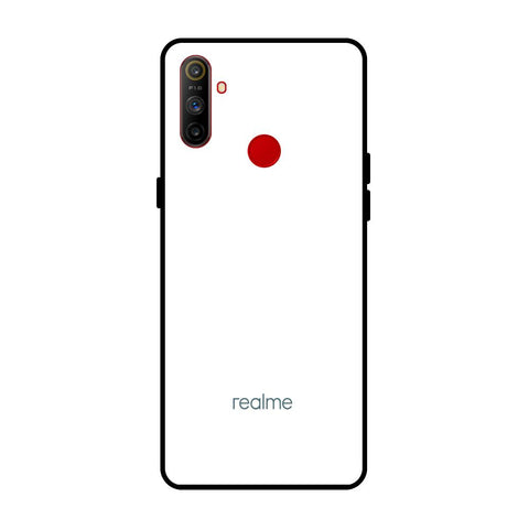 Arctic White Realme C3 Glass Cases & Covers Online