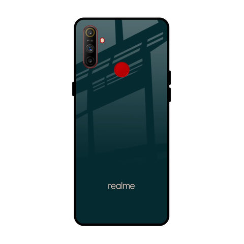 Hunter Green Realme C3 Glass Cases & Covers Online