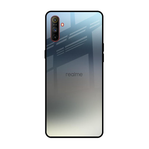 Tricolor Ombre Realme C3 Glass Back Cover Online