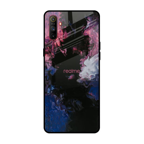 Smudge Brush Realme C3 Glass Back Cover Online