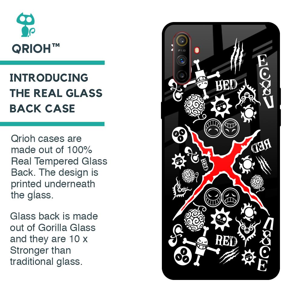 Red Zone Glass Case for Realme C3