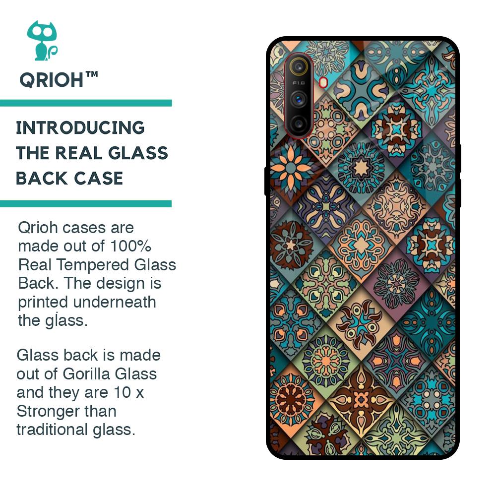 Retro Art Glass case for Realme C3