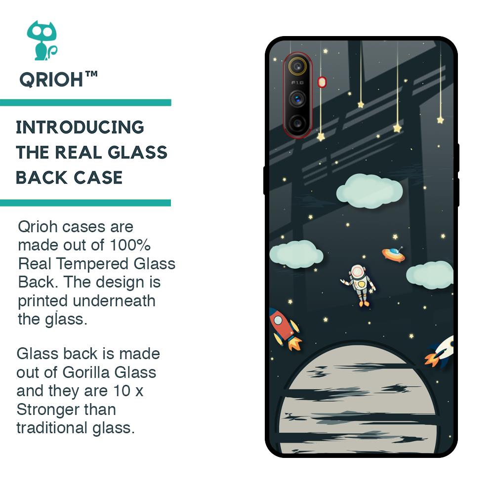 Astronaut Dream Glass Case For Realme C3