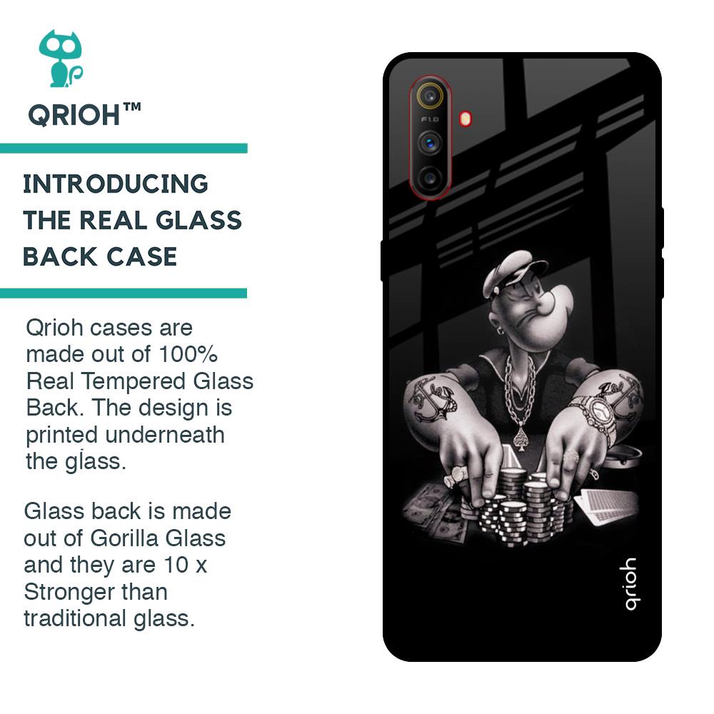 Gambling Problem Glass Case For Realme C3