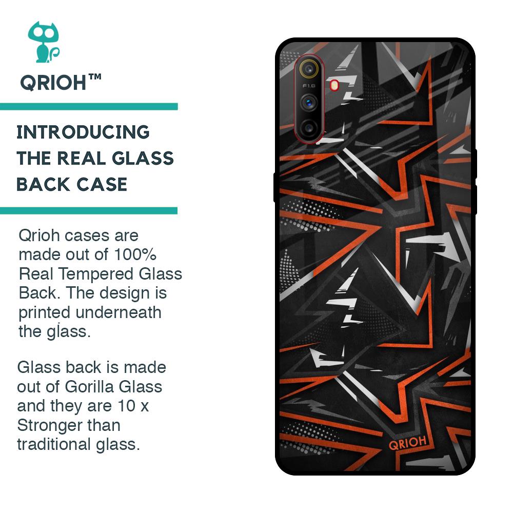 Vector Art Glass Case for Realme C3