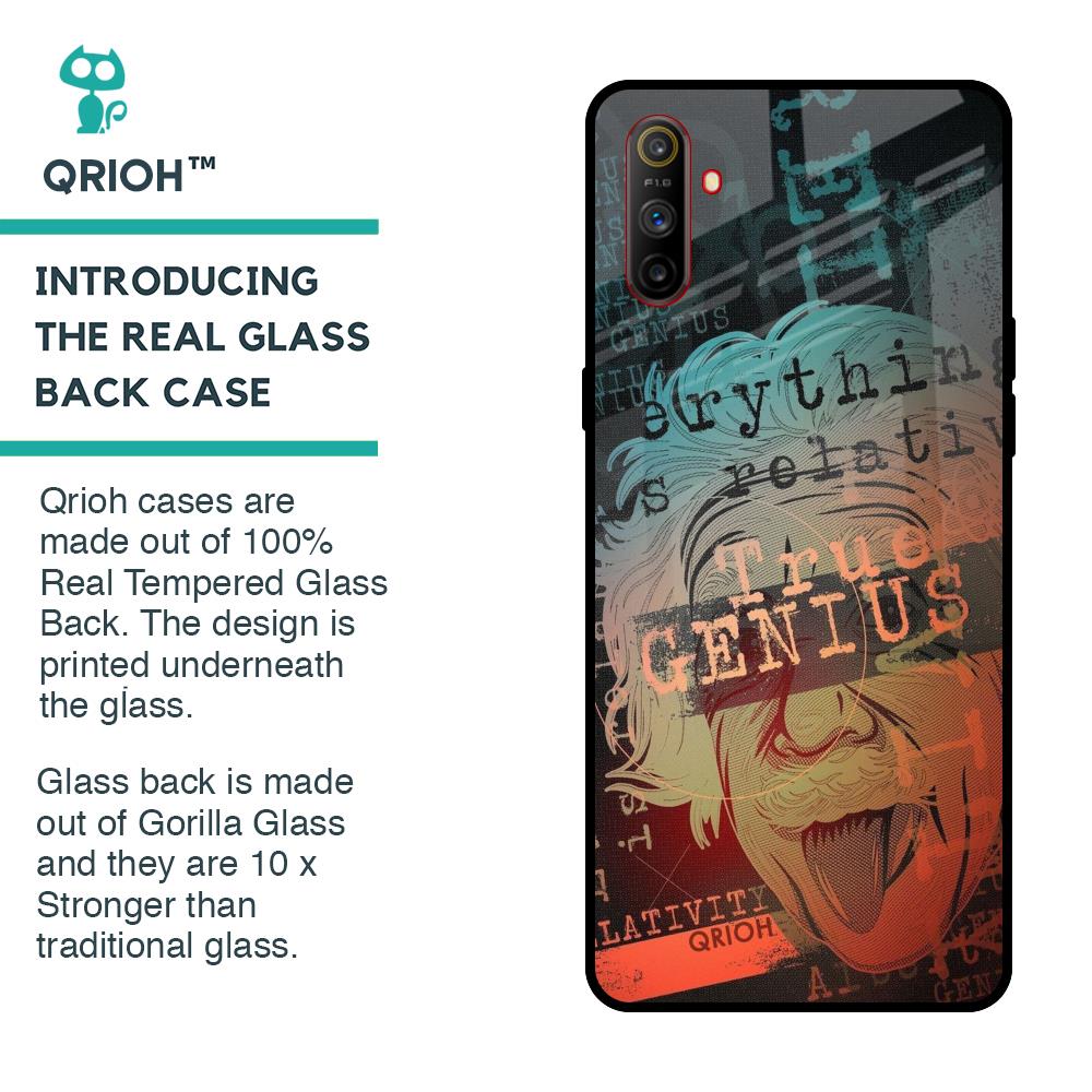 True Genius Glass Case for Realme C3