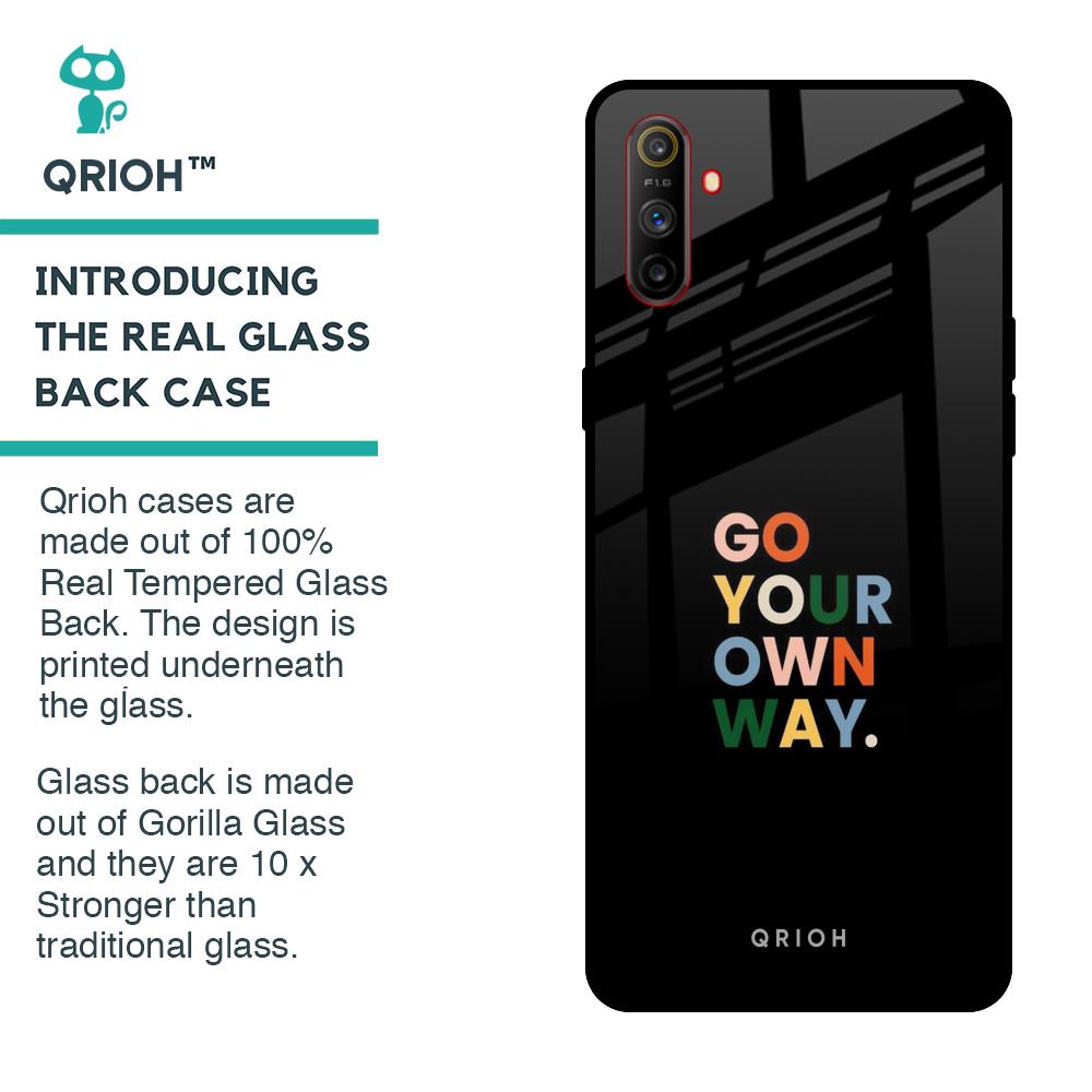 Go Your Own Way Glass Case for Realme C3