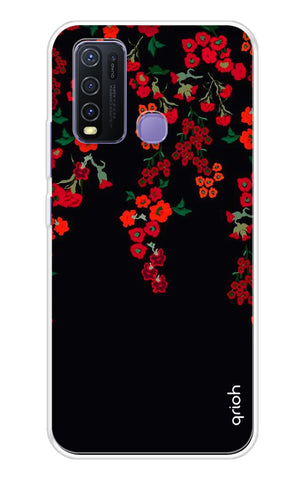 Floral Deco Vivo Y50 Back Cover