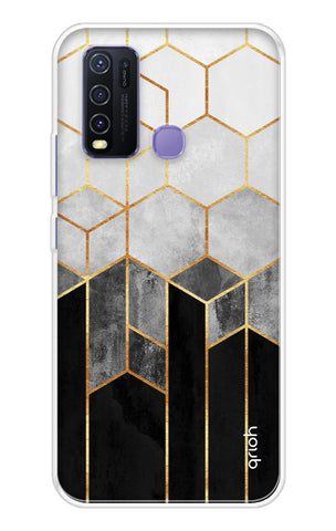 Hexagonal Pattern Vivo Y50 Back Cover