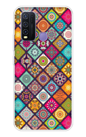 Multicolor Mandala Vivo Y50 Back Cover