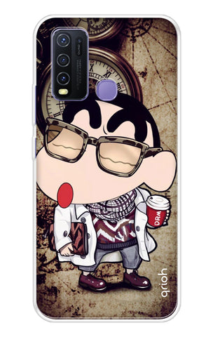 Nerdy Shinchan Vivo Y50 Back Cover