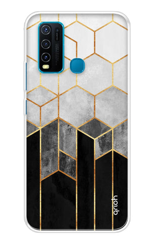 Hexagonal Pattern Vivo Y30 Back Cover