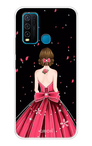 Fashion Princess Vivo Y30 Back Cover