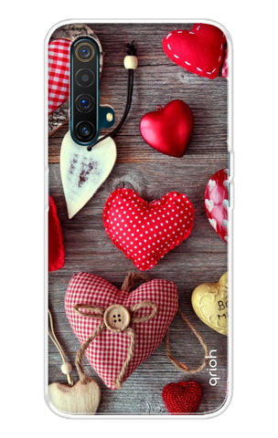 Valentine Hearts Realme X3 Back Cover