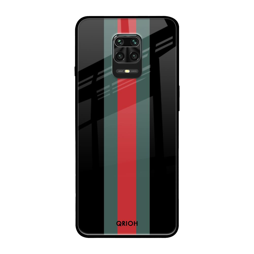 Vertical Stripes Poco M2 Pro Glass Back Cover Online