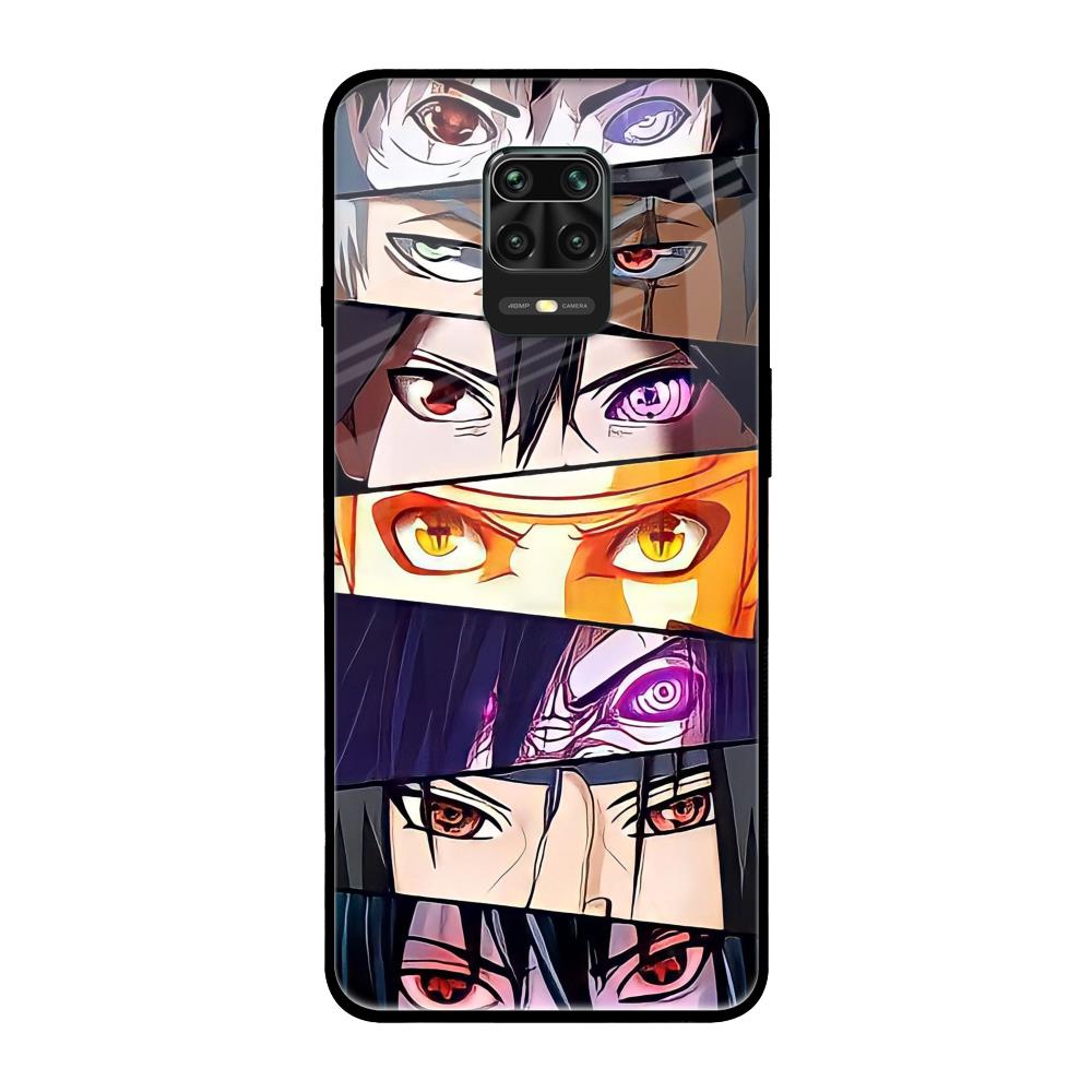 Anime Eyes Poco M2 Pro Glass Back Cover Online