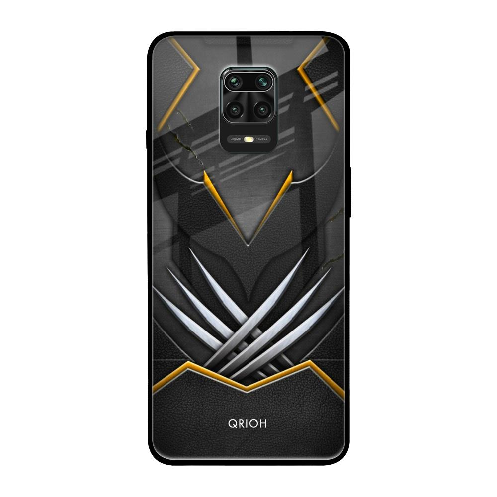 Black Warrior Poco M2 Pro Glass Back Cover Online