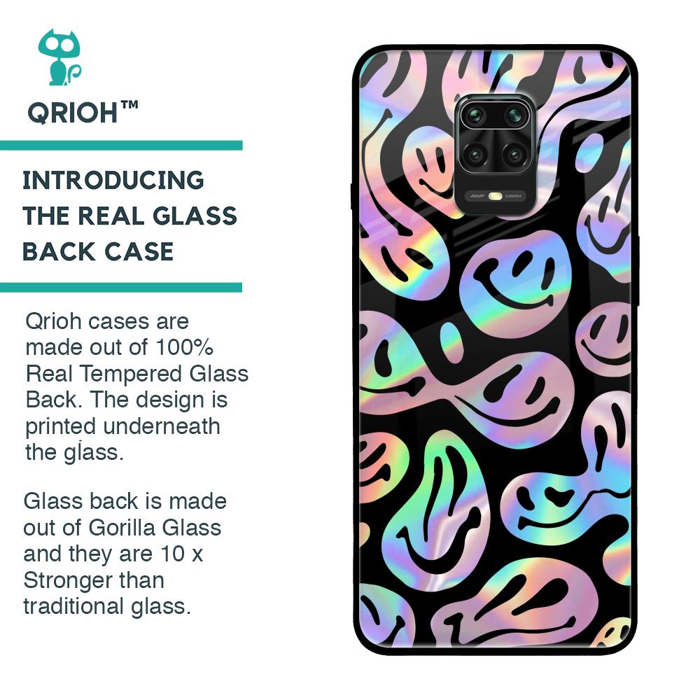 Acid Smile Glass Case for Poco M2 Pro