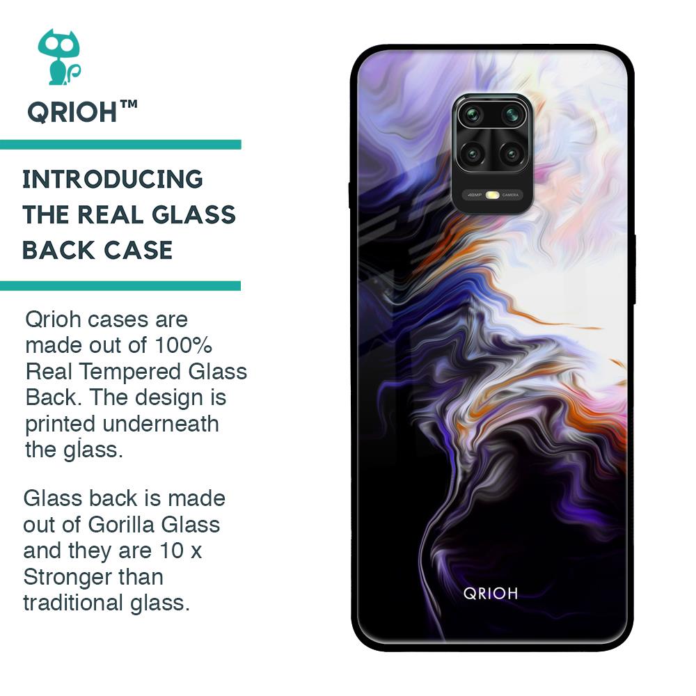 Enigma Smoke Glass Case for Poco M2 Pro