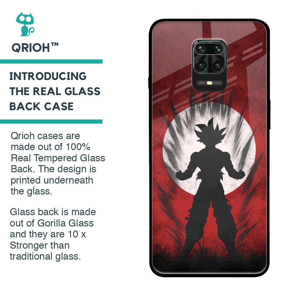 Japanese Animated Glass Case for Poco M2 Pro