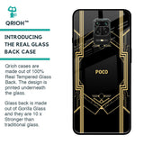 Sacred Logo Glass Case for Poco M2 Pro