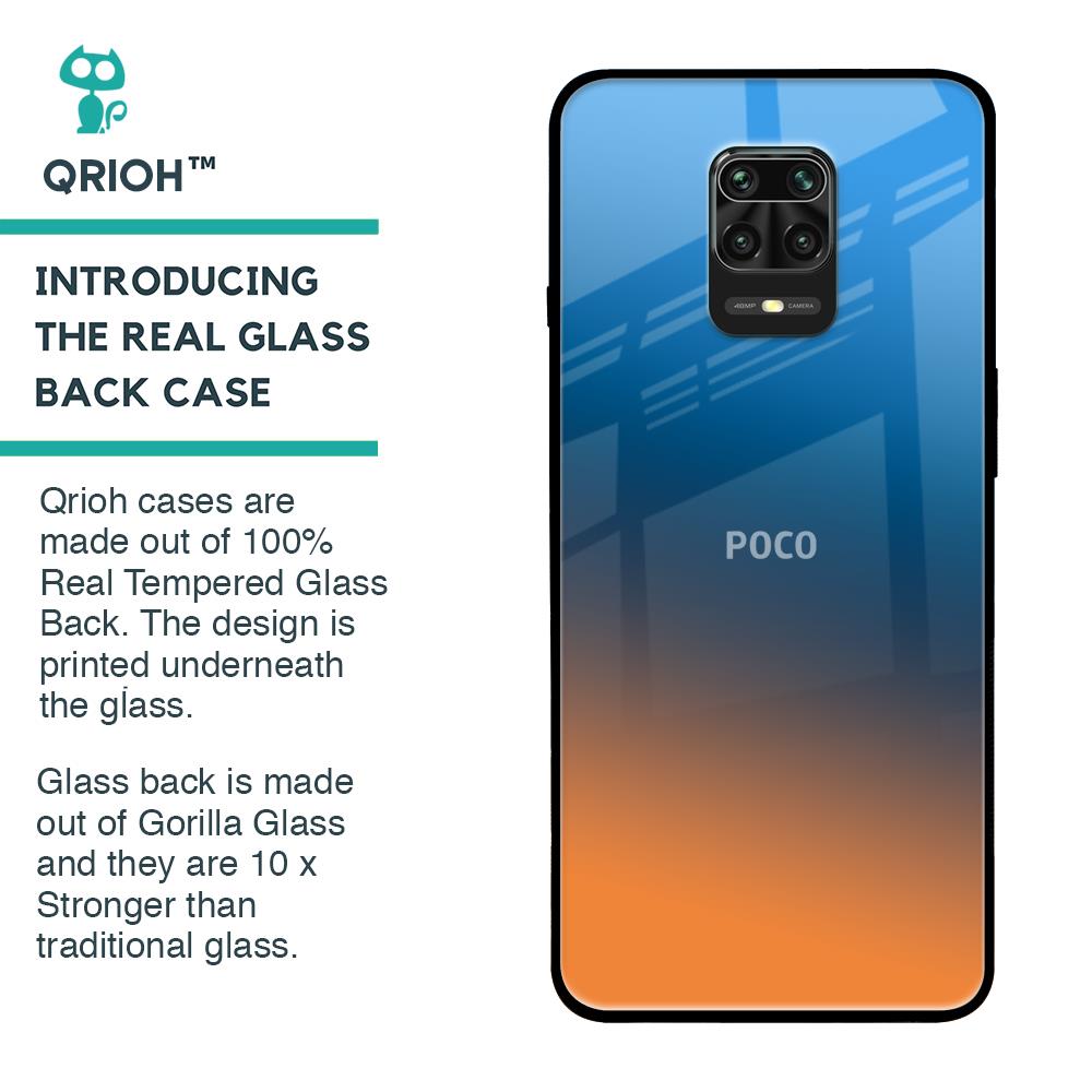 Sunset Of Ocean Glass Case for Poco M2 Pro