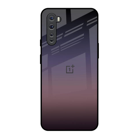 Grey Ombre OnePlus Nord Glass Back Cover Online