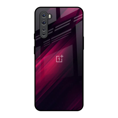 Razor Black OnePlus Nord Glass Back Cover Online