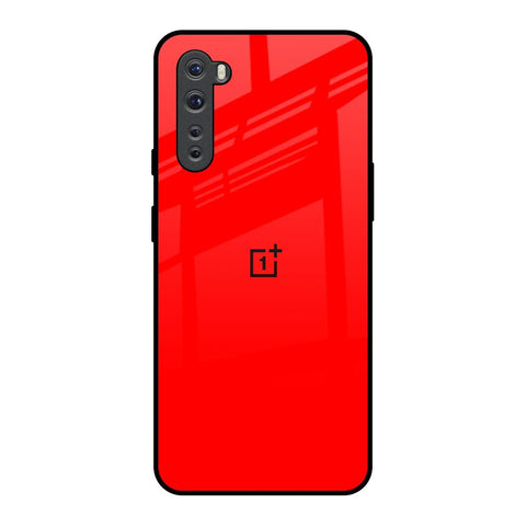 Blood Red OnePlus Nord Glass Back Cover Online