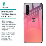 Sunset Orange Glass Case for OnePlus Nord