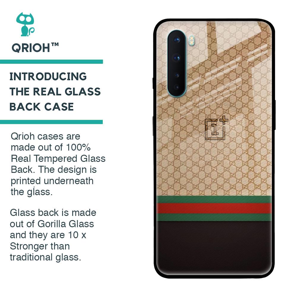 High End Fashion Glass case for OnePlus Nord