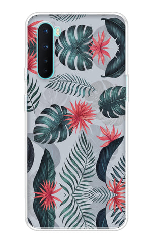 Retro Floral Leaf OnePlus Nord Back Cover
