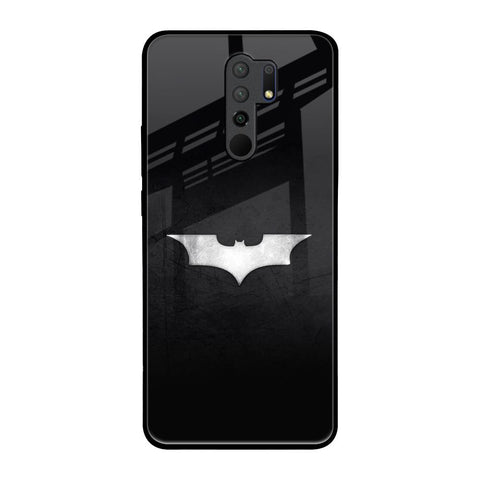 Super Hero Logo Redmi 9 prime Glass Back Cover Online