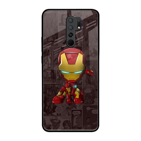 Angry Baby Super Hero Redmi 9 prime Glass Back Cover Online