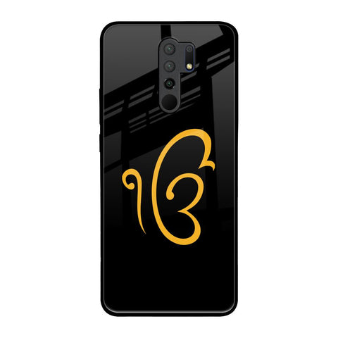 Luxury Fashion Initial Redmi 9 prime Glass Back Cover Online