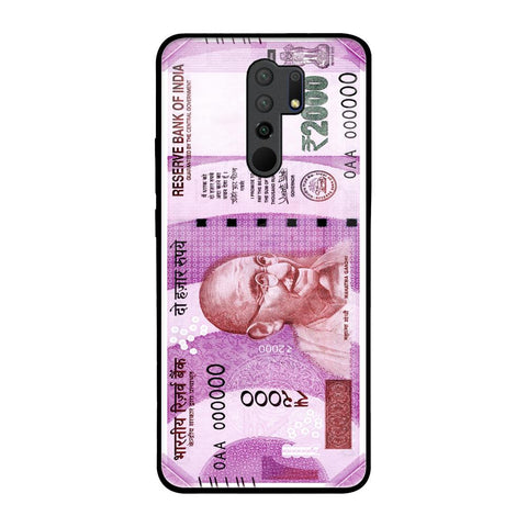 Stock Out Currency Redmi 9 prime Glass Back Cover Online