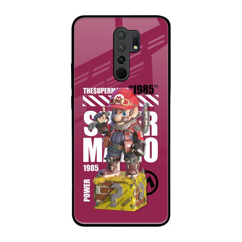 Gangster Hero Redmi 9 prime Glass Back Cover Online