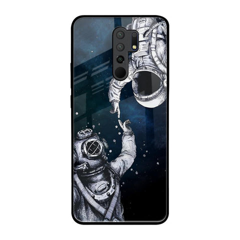 Astro Connect Redmi 9 prime Glass Back Cover Online