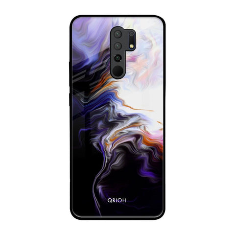 Enigma Smoke Redmi 9 prime Glass Back Cover Online