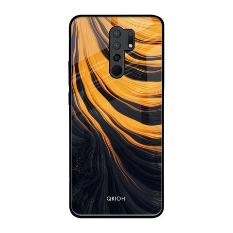 Sunshine Beam Redmi 9 prime Glass Back Cover Online