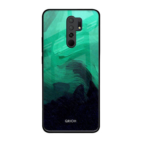 Scarlet Amber Redmi 9 prime Glass Back Cover Online