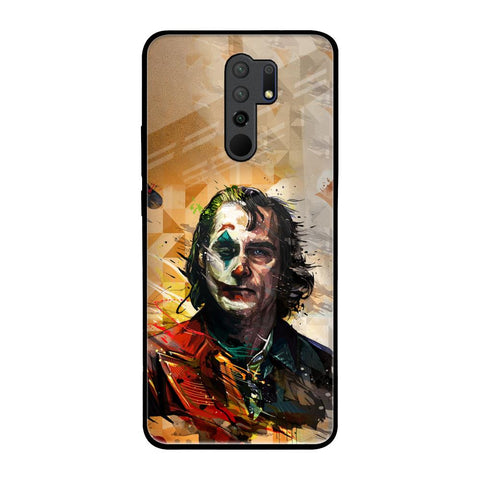 Psycho Villain Redmi 9 prime Glass Back Cover Online