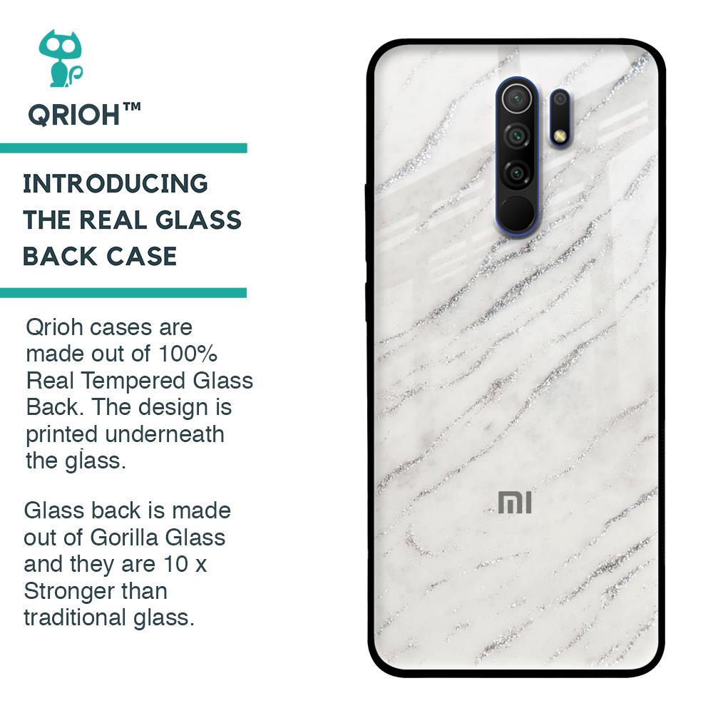 Polar Frost Glass Case for Redmi 9 Prime